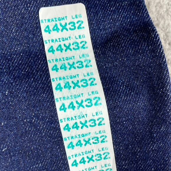 VTG Rustler 87621 Straight Leg Jeans Men's 44x32 Heavy Workwear Rugged New - Picture 11 of 11